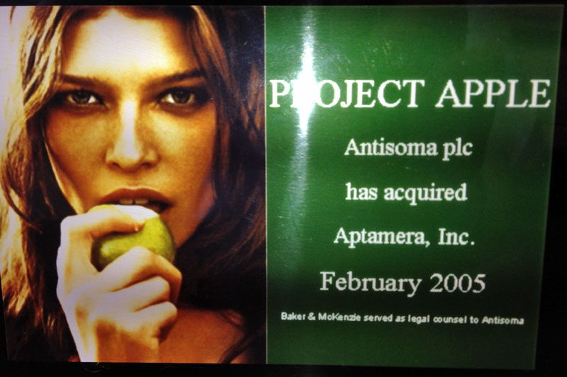 Antisoma's Acquisition of Aptamera (2005)