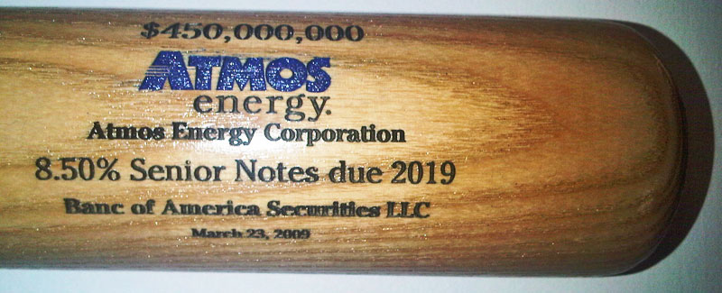 Atmos Energy Notes Offering (2009)