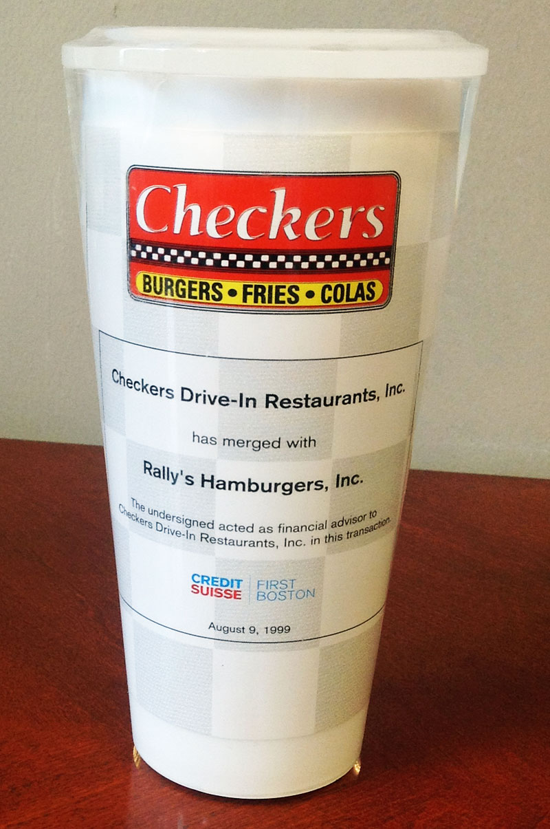 Checkers Merger with Rally's Hamburgers (1999)