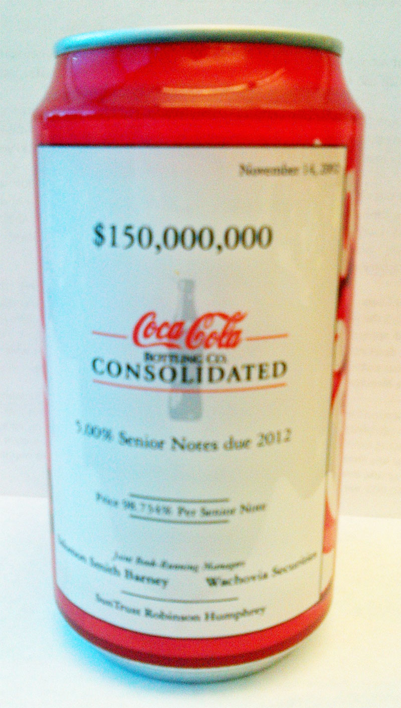 Coca Cola Bottling Notes (2002)