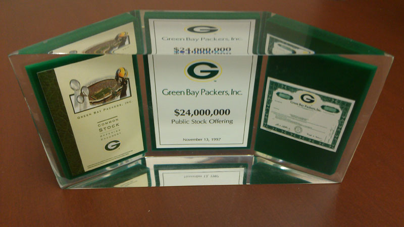 Green Bay Packers IPO (1997)