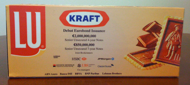 Kraft Eurobound Offering (2010)