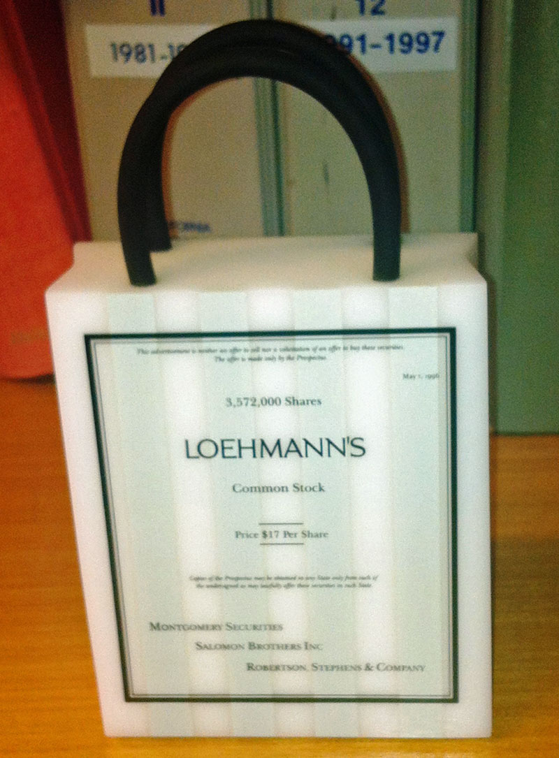 Loehmann's IPO (1996)