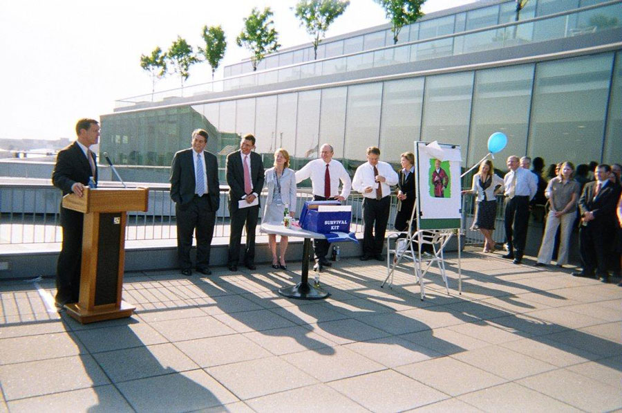 Chair Cox Speaks at Dave Lynn's Farewell Party (2007)