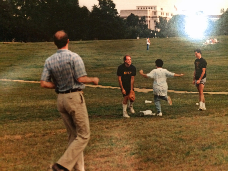 Elisse Walter Out/Broc Romanek Playing First (1989)