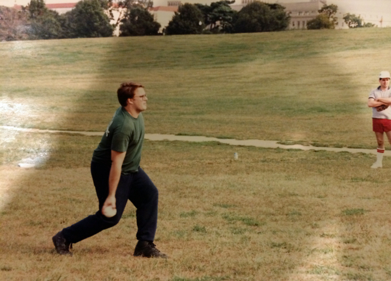 Marty Dunn Pitching (1989)