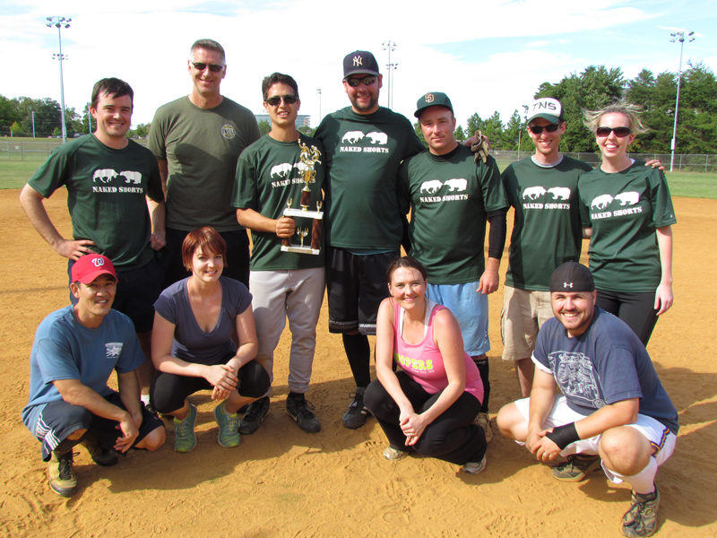 'The Naked Shorts' Softball Team (2014)